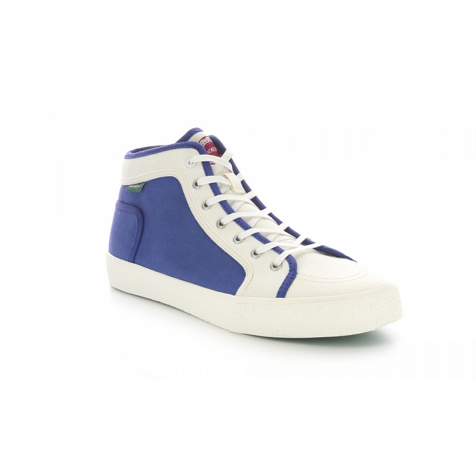 Kickers Arveiler Sneakers Herr Blå Vita | 40362-FZNY