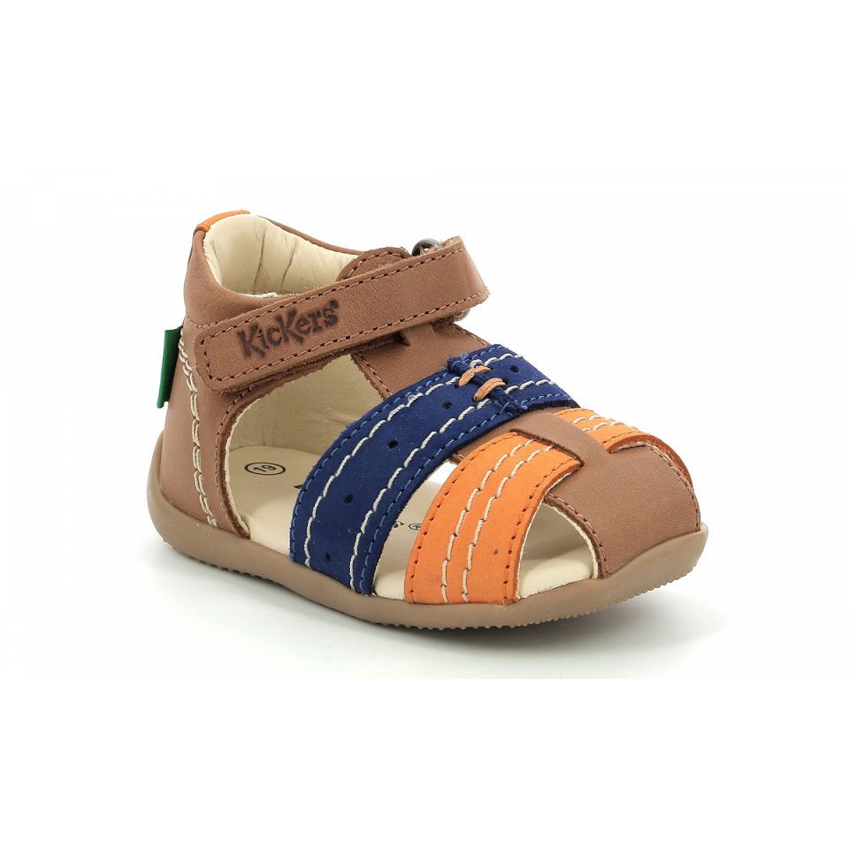 Kickers Bigbazar-2 Sandaler Pojke Blå | 97863-QMVS