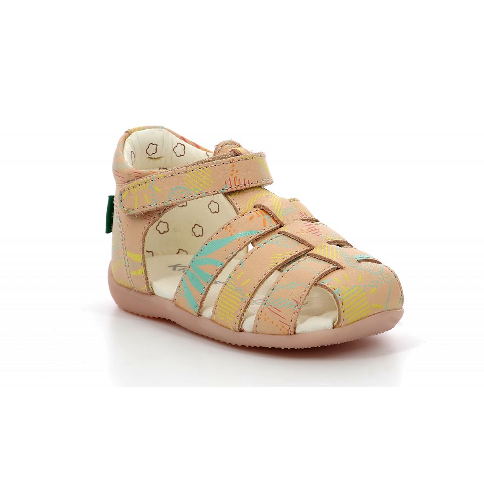 Kickers Bigflo-2 Sandaler Pojke Rosa | 96507-NCXH