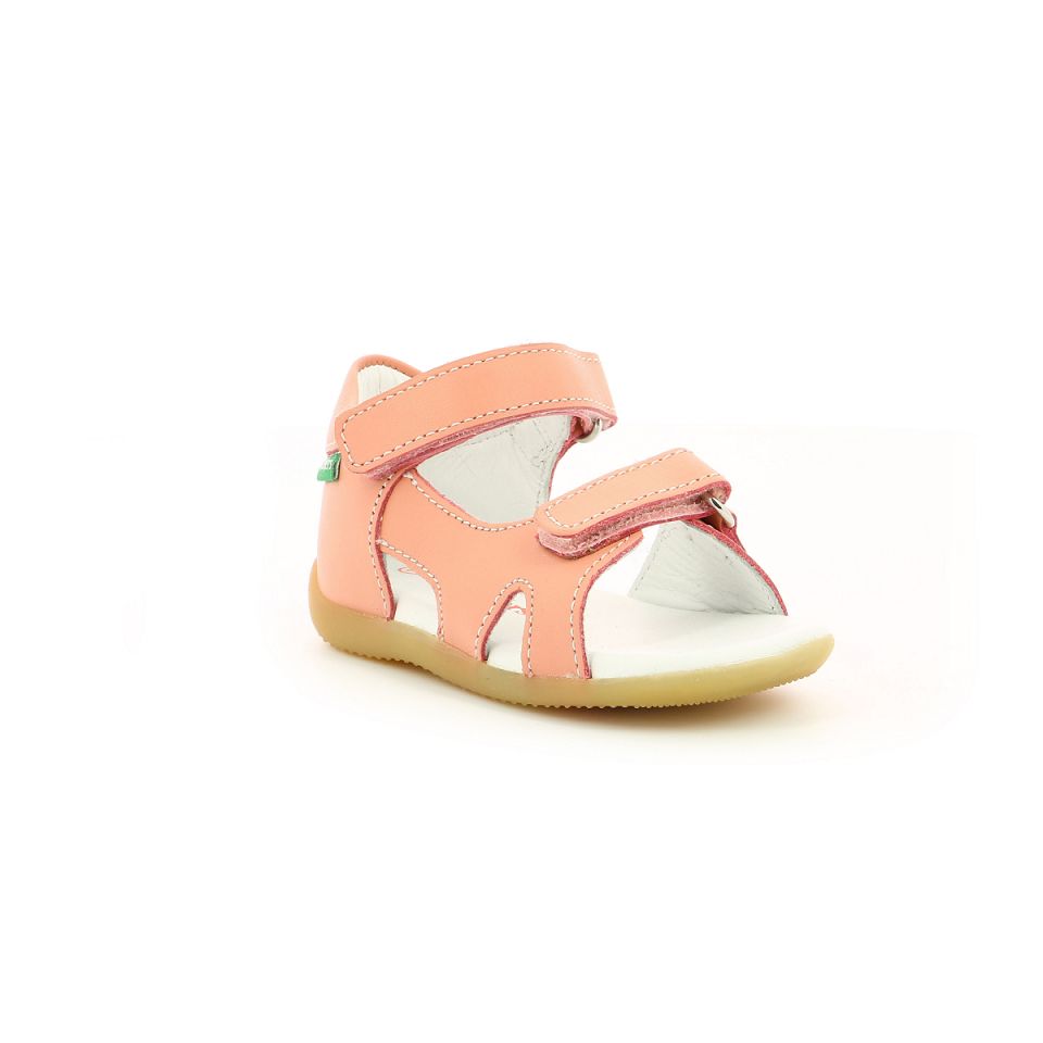 Kickers Binsia-2 Sandaler Tjej Ljusrosa | 61843-YCQI