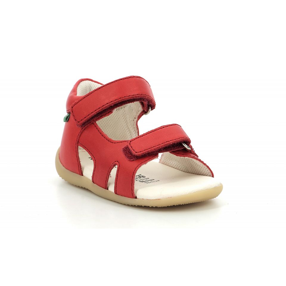 Kickers Binsia-2 Sandaler Tjej Röda | 14839-UVEX