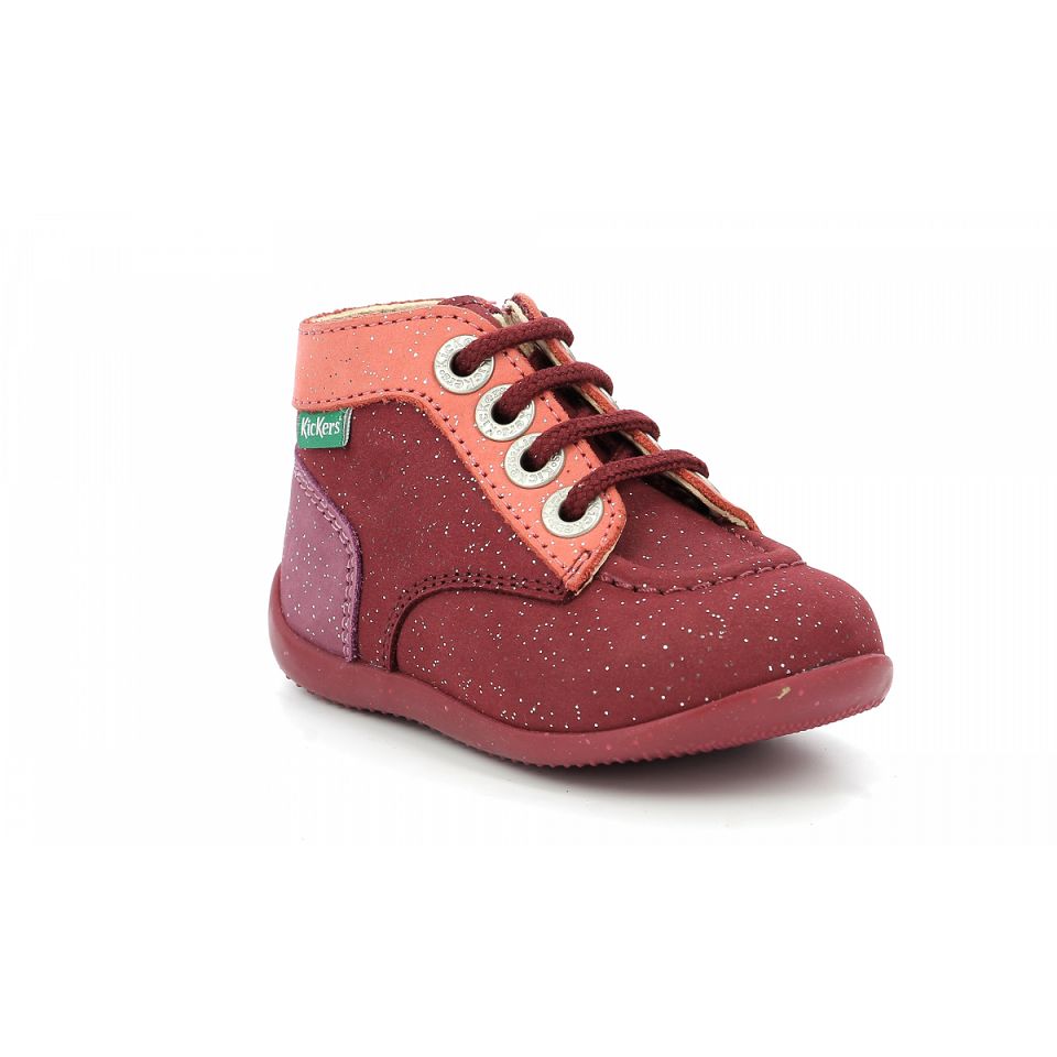 Kickers Bonzip-2 Stövlar Tjej Rosa Lila | 16098-QCHM