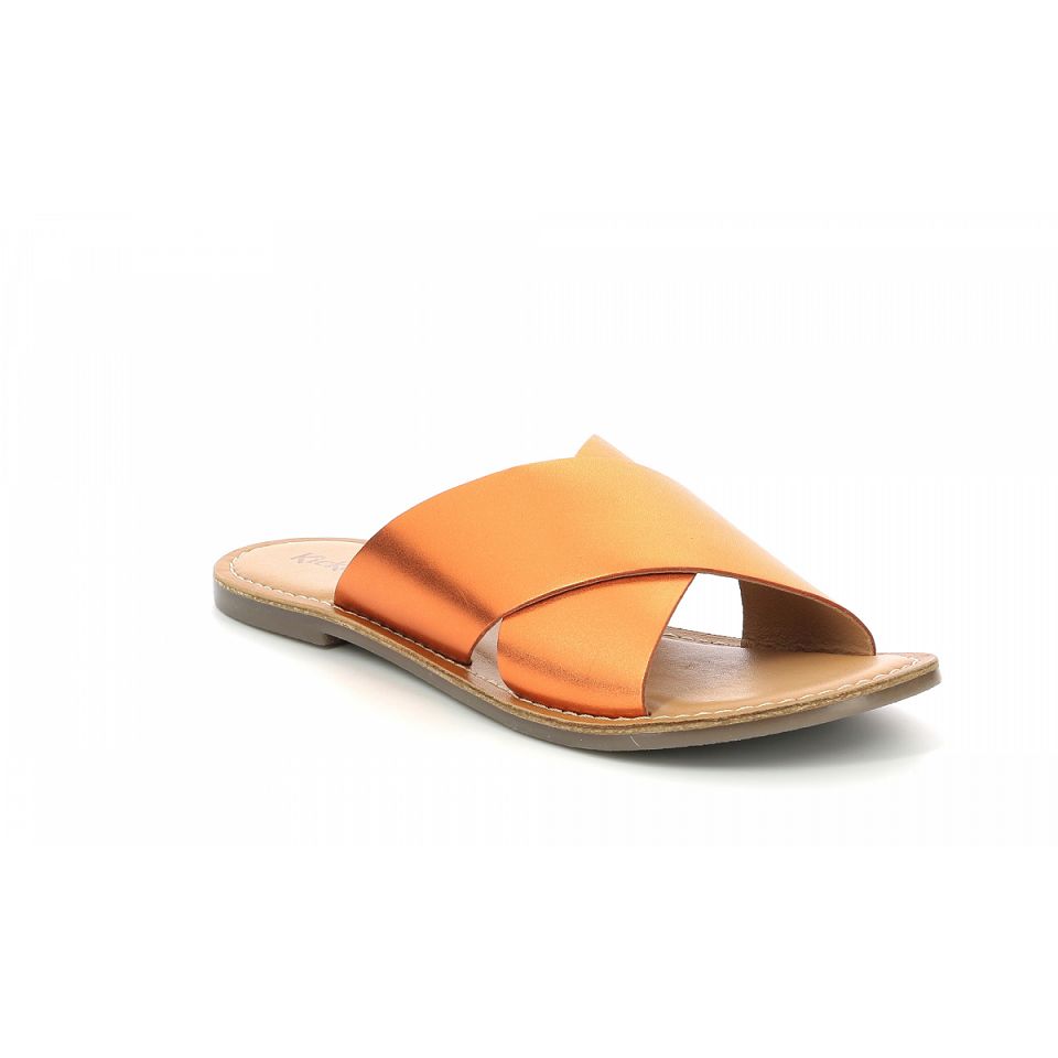 Kickers Diaz-2 Sandaler Dam Orange Metal | 14980-FBRZ
