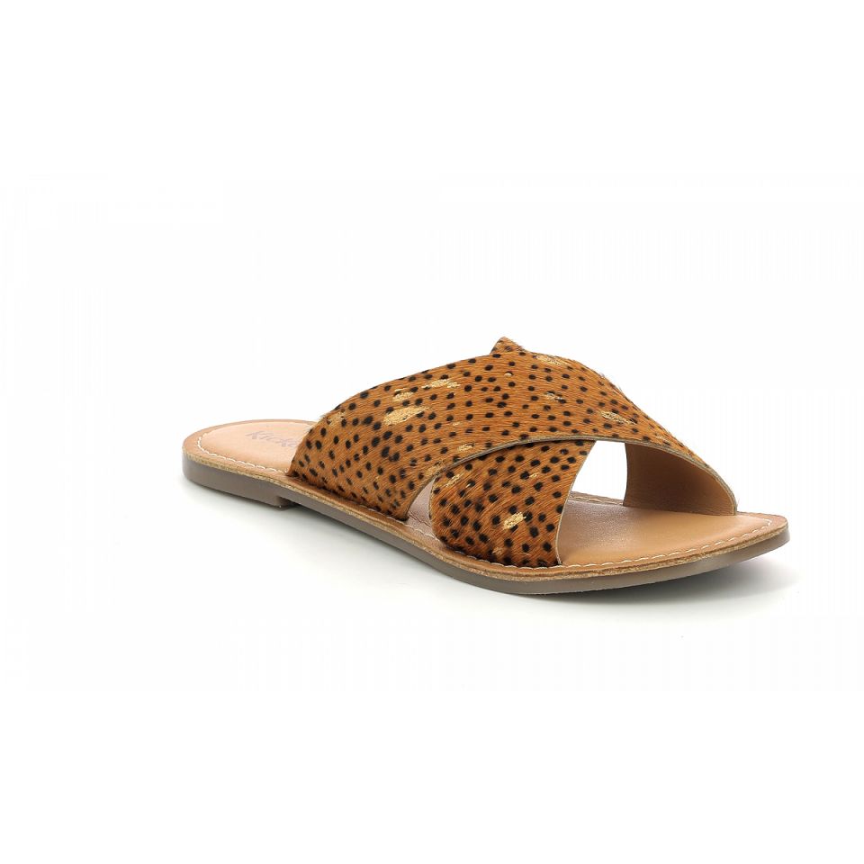 Kickers Diaz-2 Sandaler Dam Svarta | 80479-QBKY