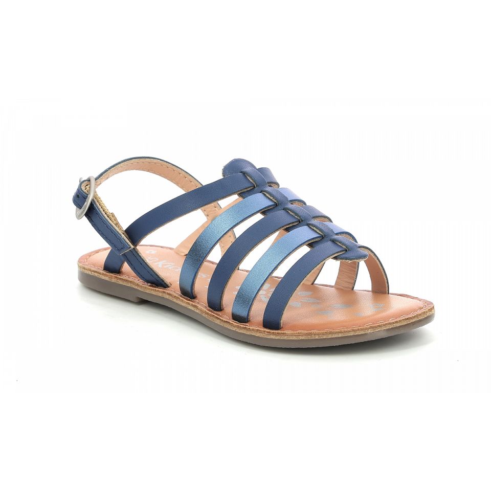 Kickers Dixon Sandaler Tjej Mörkblå Metal | 05924-APBC