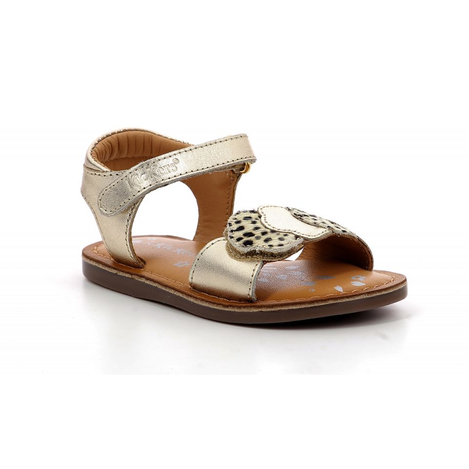 Kickers Dyastar Sandaler Tjej Or Pony | 29360-AMJC