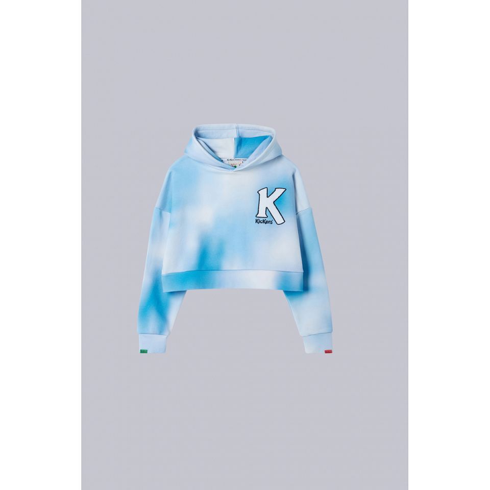 Kickers Hoodie Dam Blå | 43085-PLUV