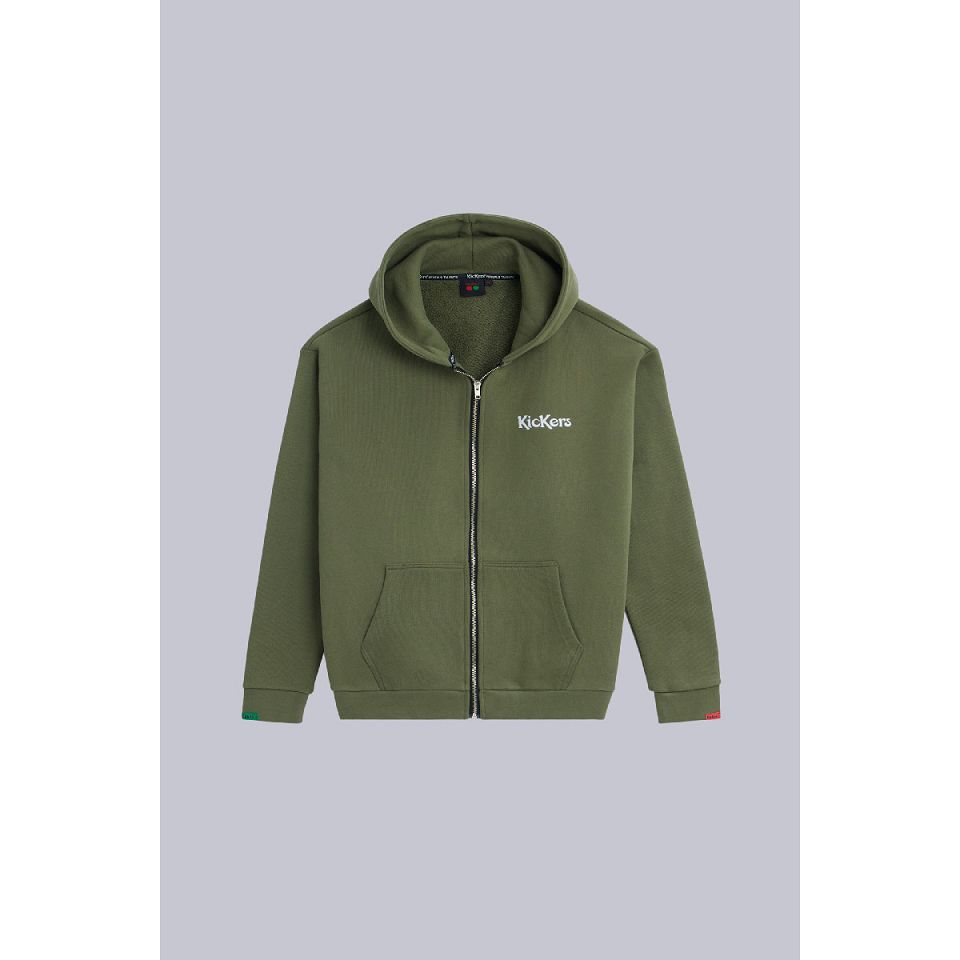 Kickers Hoodie Herr Khaki | 70819-TSHK