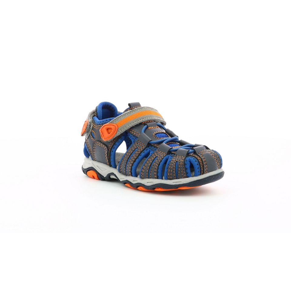 Kickers Kawa Sandaler Pojke Blå | 82613-MBPW