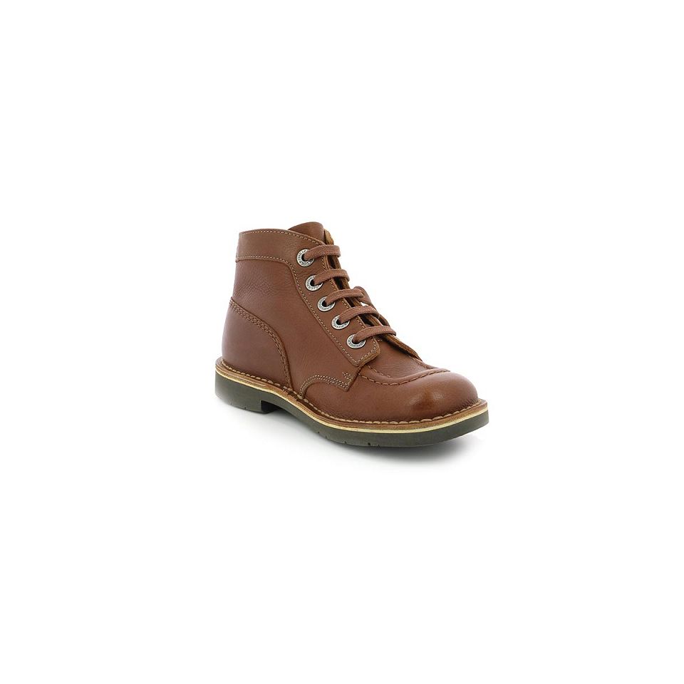 Kickers Kick col Ankelboots Dam Camel | 67214-TXZQ