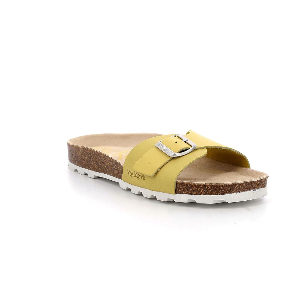 Kickers Kick eyra Sandaler Dam Gula | 86375-KPNS