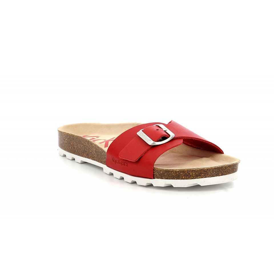 Kickers Kick eyra Sandaler Dam Röda | 49357-JERP
