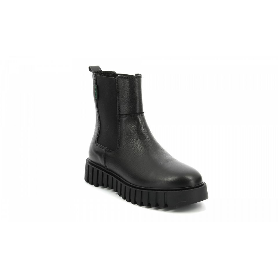 Kickers Kick favorite Chelsea Boots Dam Svarta | 78049-GJRO