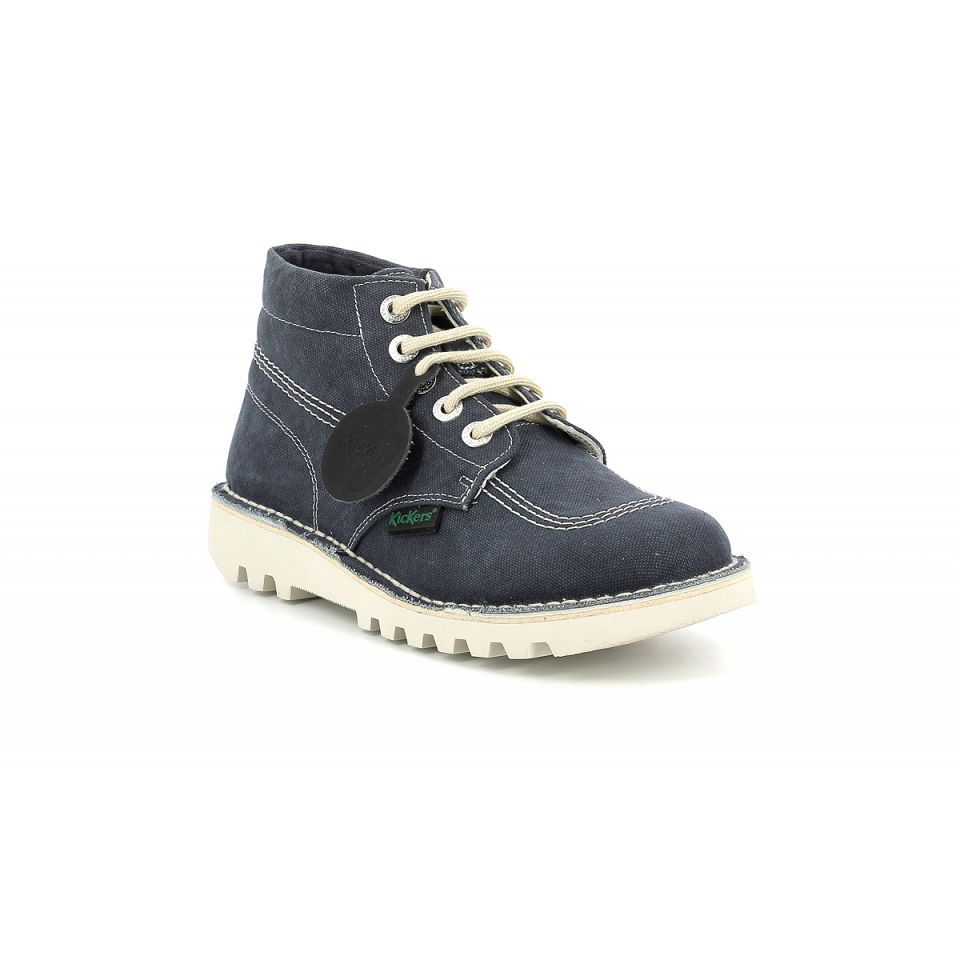 Kickers Kick hi Ankelboots Dam Blå | 48107-UYKI
