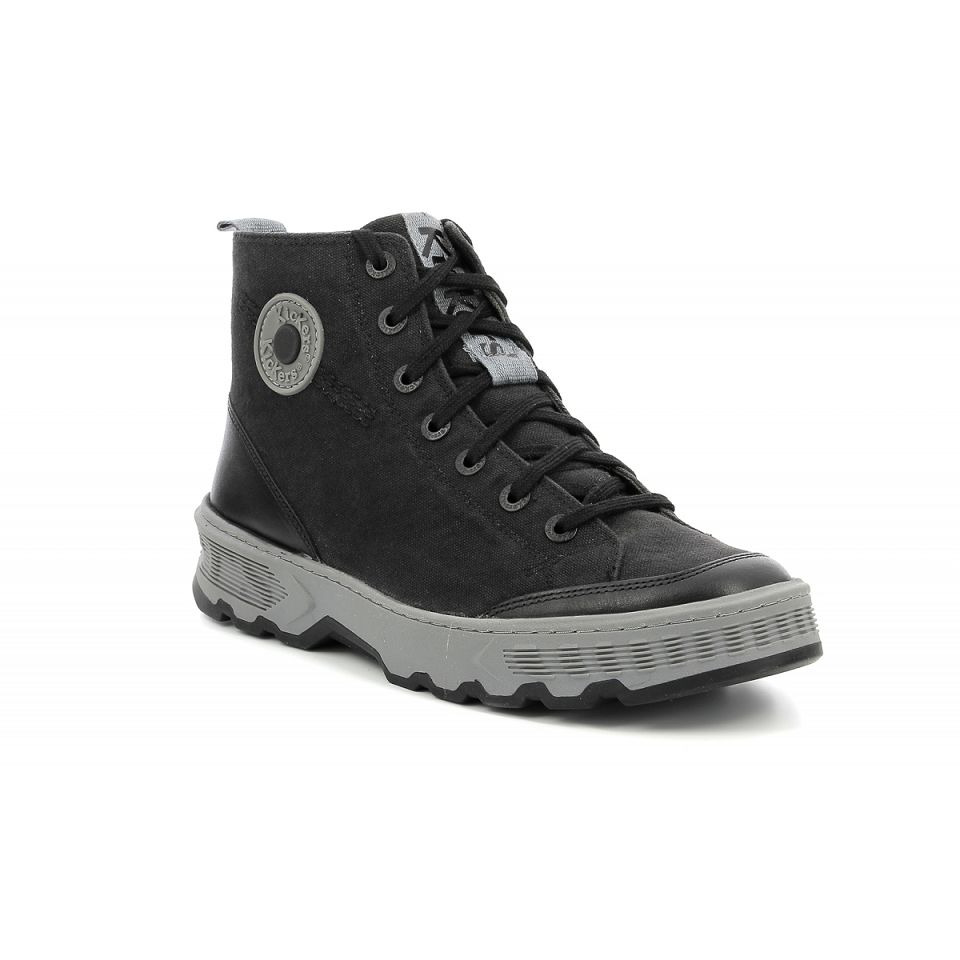 Kickers Kick way Sneakers Herr Svarta | 76108-ZXSC