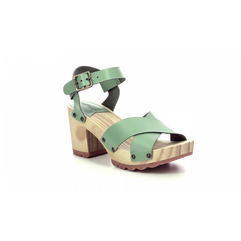Kickers Kick wise Sandaler Dam Gröna Mintgröna | 75239-ZHVP