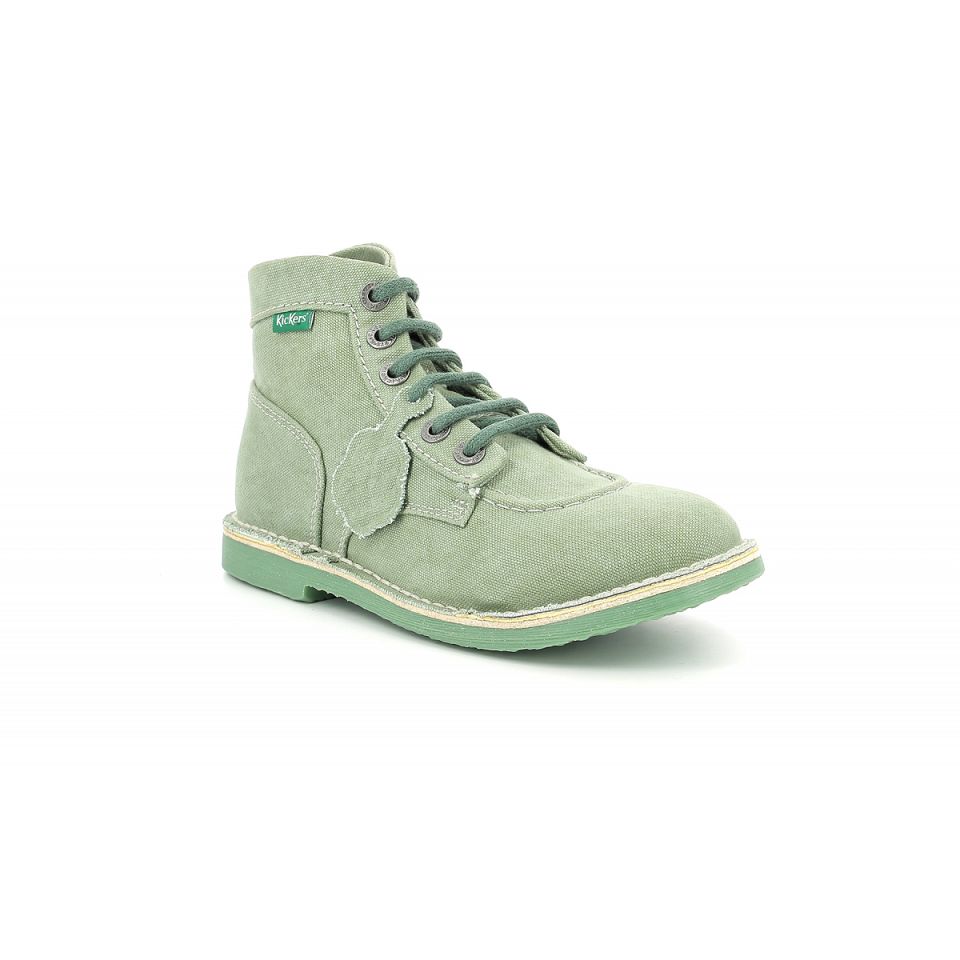 Kickers Kicklegend Ankelboots Dam Gröna | 98371-XZFW