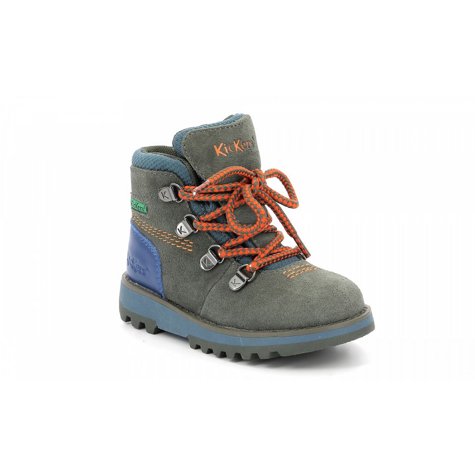 Kickers Kicknature Stövlar Tjej Khakiange | 10389-MOSL