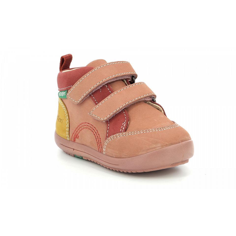 Kickers Kinop Stövlar Tjej Rosa | 06173-DVCY