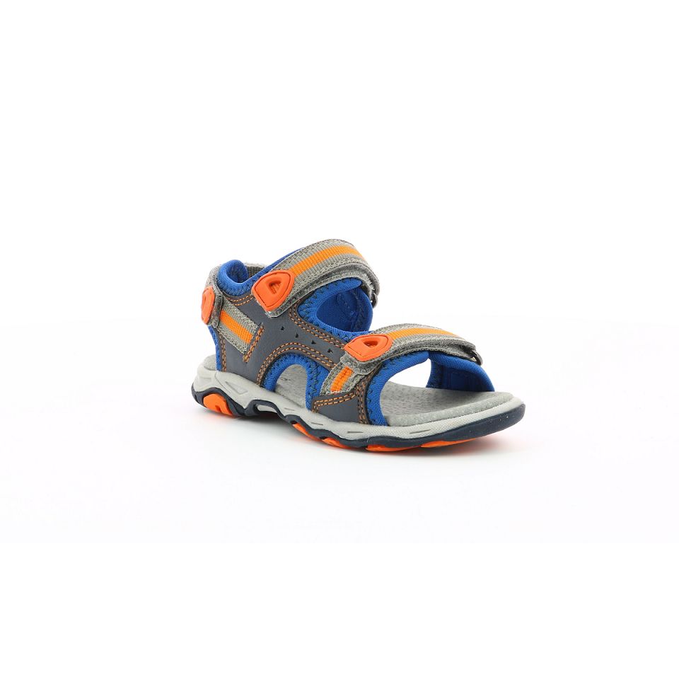 Kickers Kiwi Sandaler Pojke Blå | 37982-BYGQ