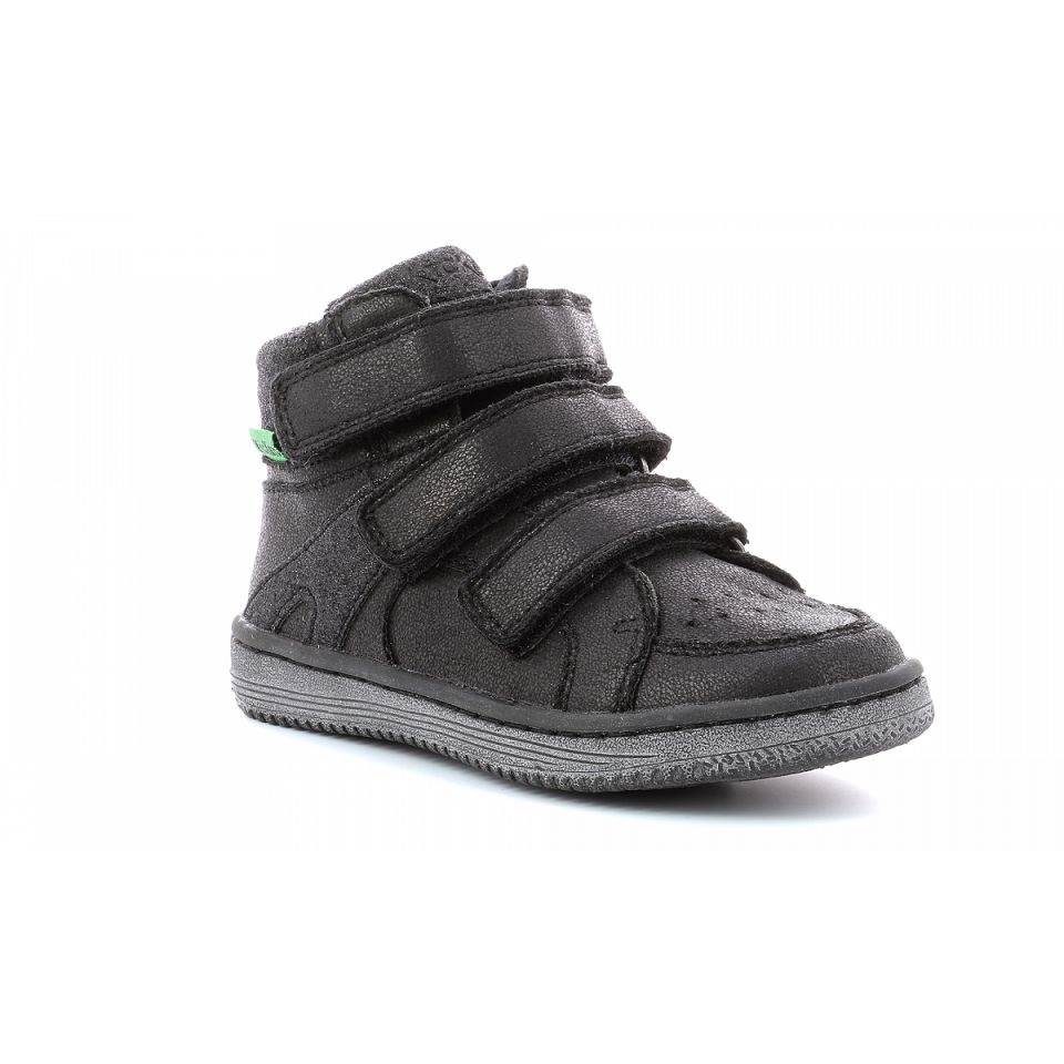 Kickers Lohan Sneakers Pojke Svarta | 70534-EYTW