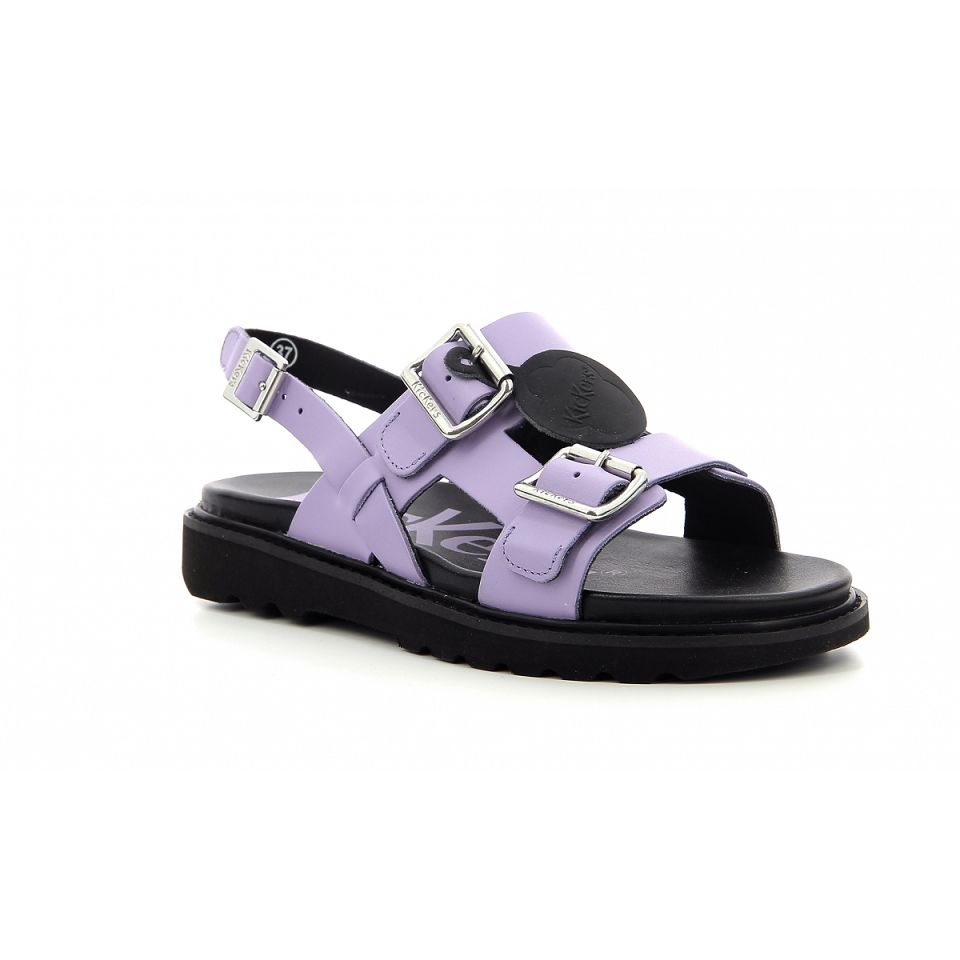 Kickers Neosummer Sandaler Dam Lila | 19687-CIWU