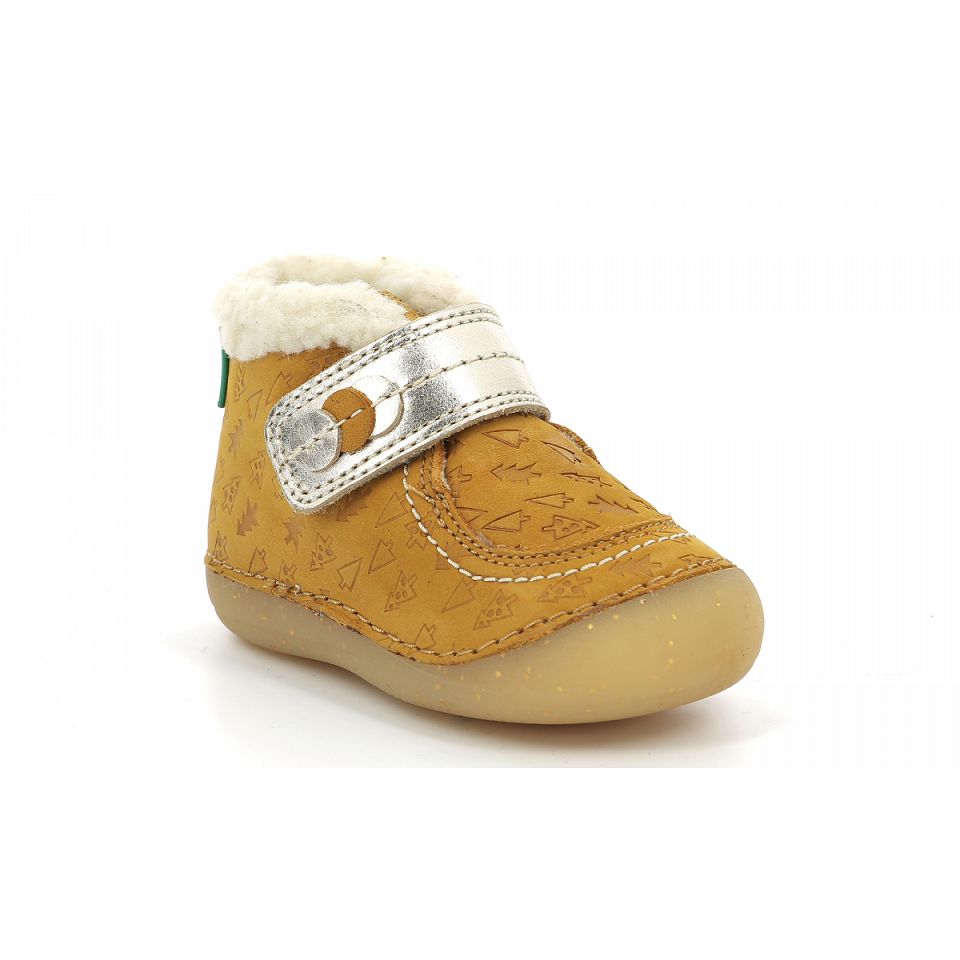 Kickers So schuss Sneakers Tjej Jaune Fantaisie | 96241-EHGA
