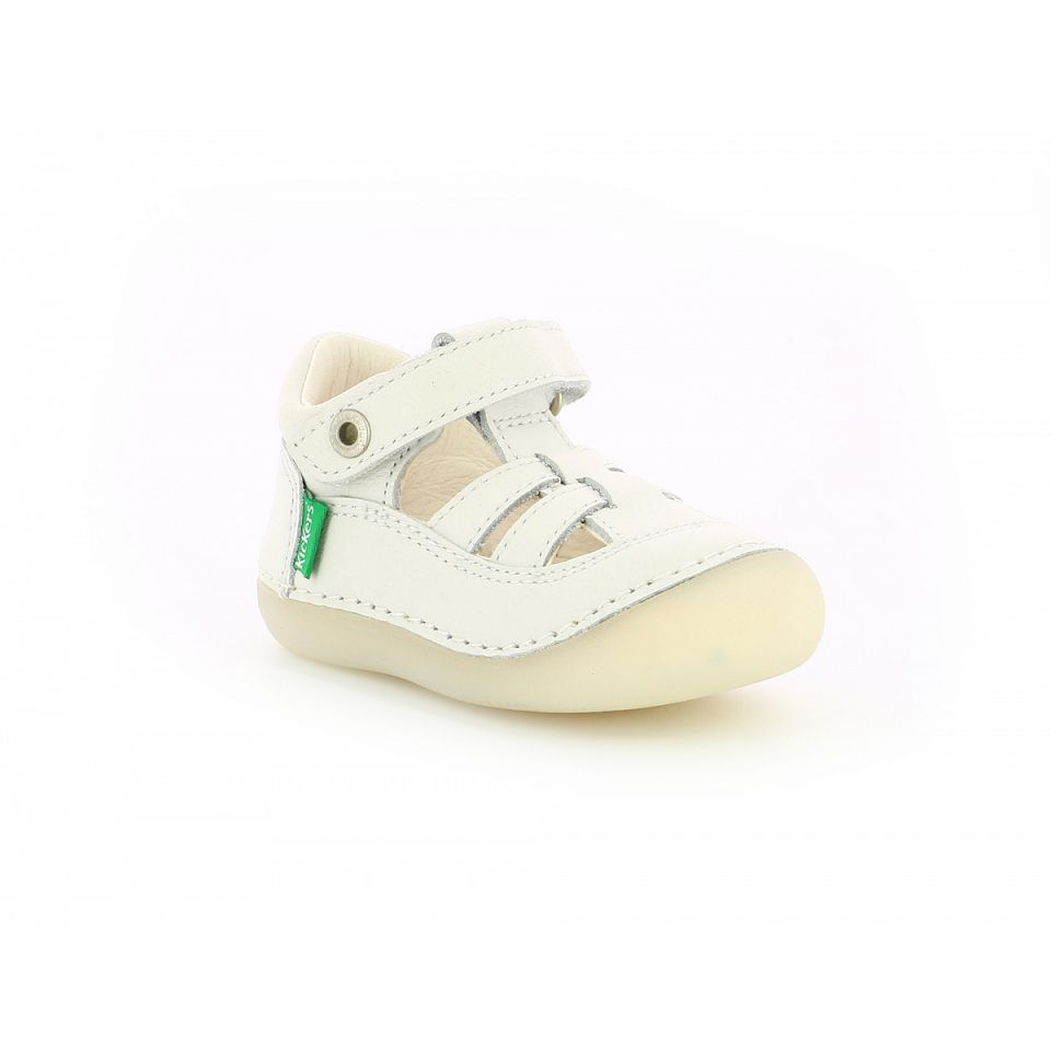 Kickers Sushy Sandaler Pojke Vita | 08713-IJPS