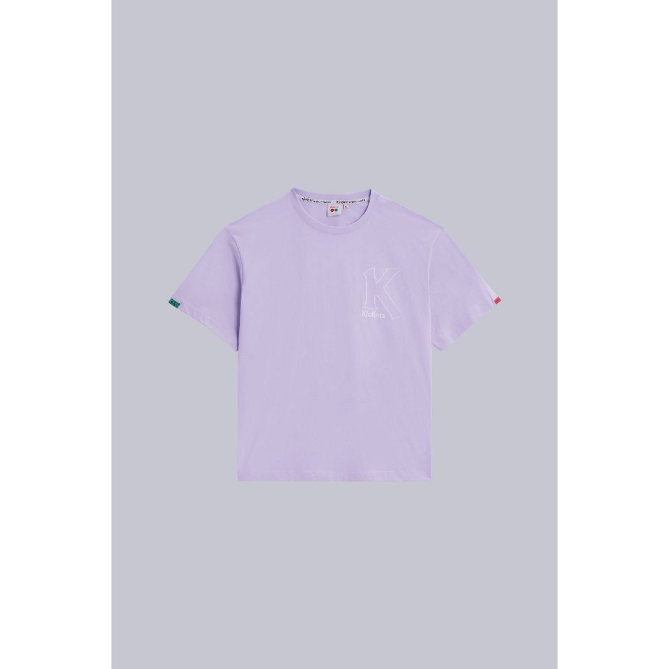 Kickers T Shirts Dam Lilac | 45280-GBLU