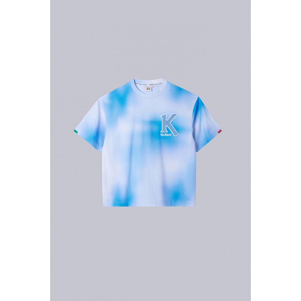 Kickers T Shirts Herr Blå | 19234-ASRC