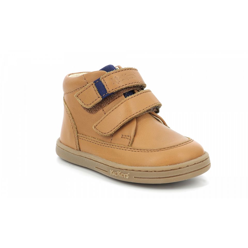 Kickers Tractok Stövlar Tjej Camel | 15230-TUGS