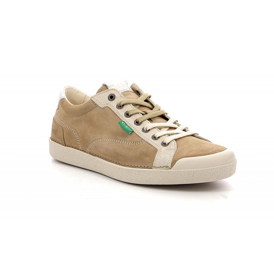 Kickers Tropik Sneakers Herr Ljusbeige | 21543-ELPK