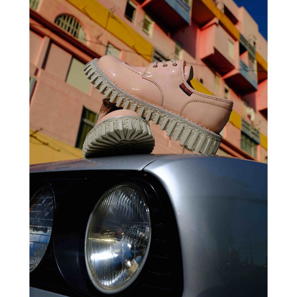 Kickers Aktive Derbyskor Dam Rosa | 59734-GHSQ