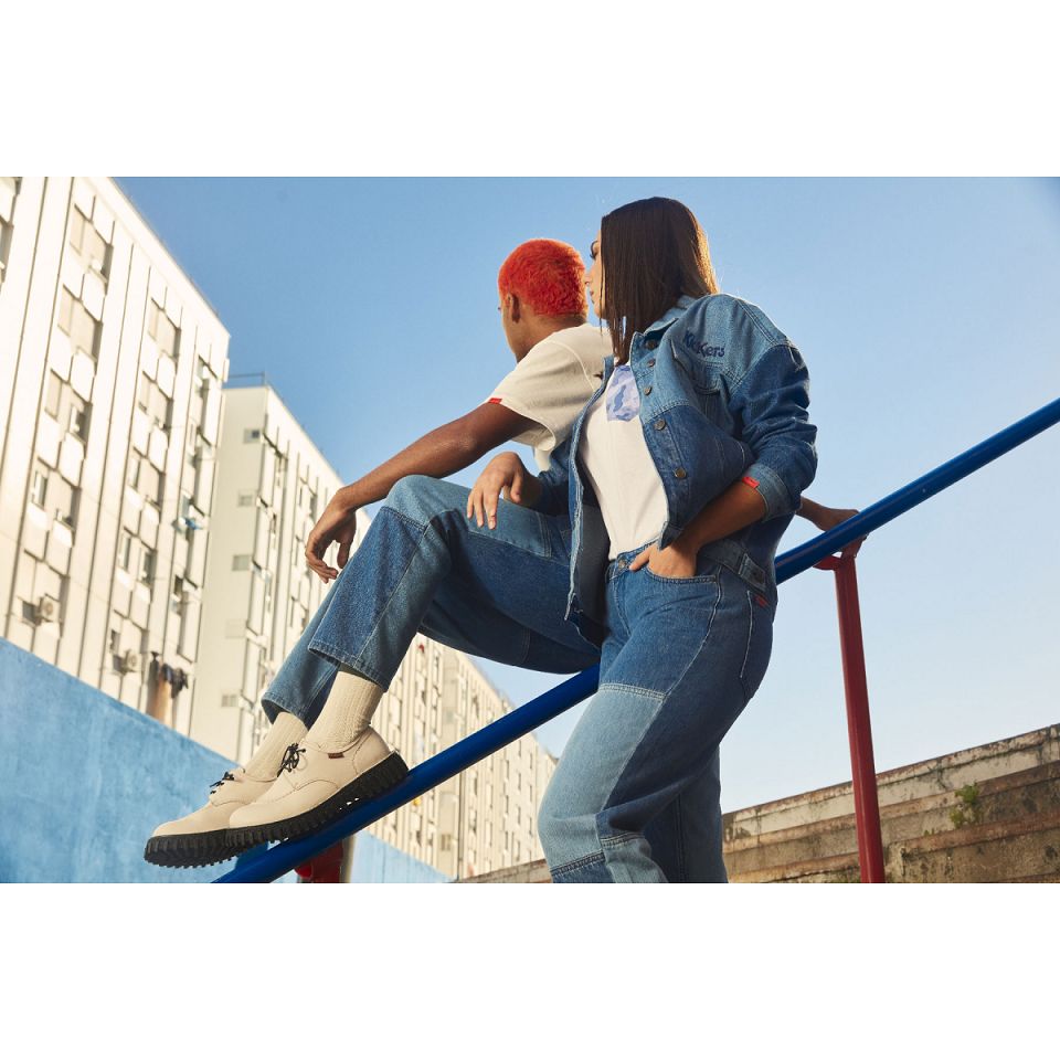 Kickers Aktive Derbyskor Dam Svarta | 25943-RBAK