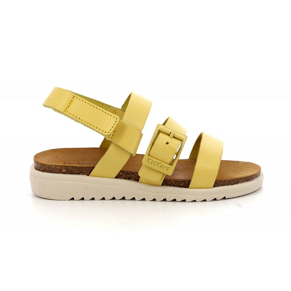Kickers Alana kid Sandaler Tjej Gula | 26379-IJLG