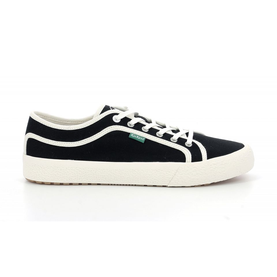 Kickers Arveil Sneakers Dam Black/White | 76915-JIZB
