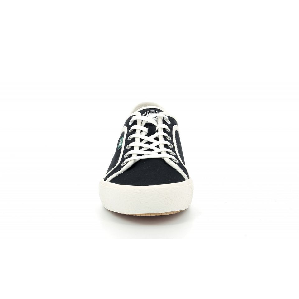 Kickers Arveil Sneakers Dam Black/White | 76915-JIZB