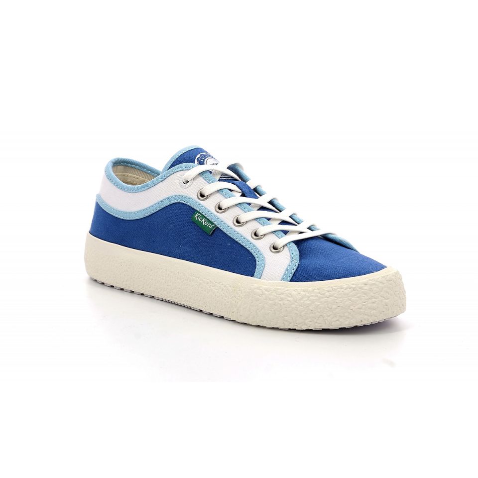 Kickers Arveil Sneakers Dam Blue/White | 83296-TWZE