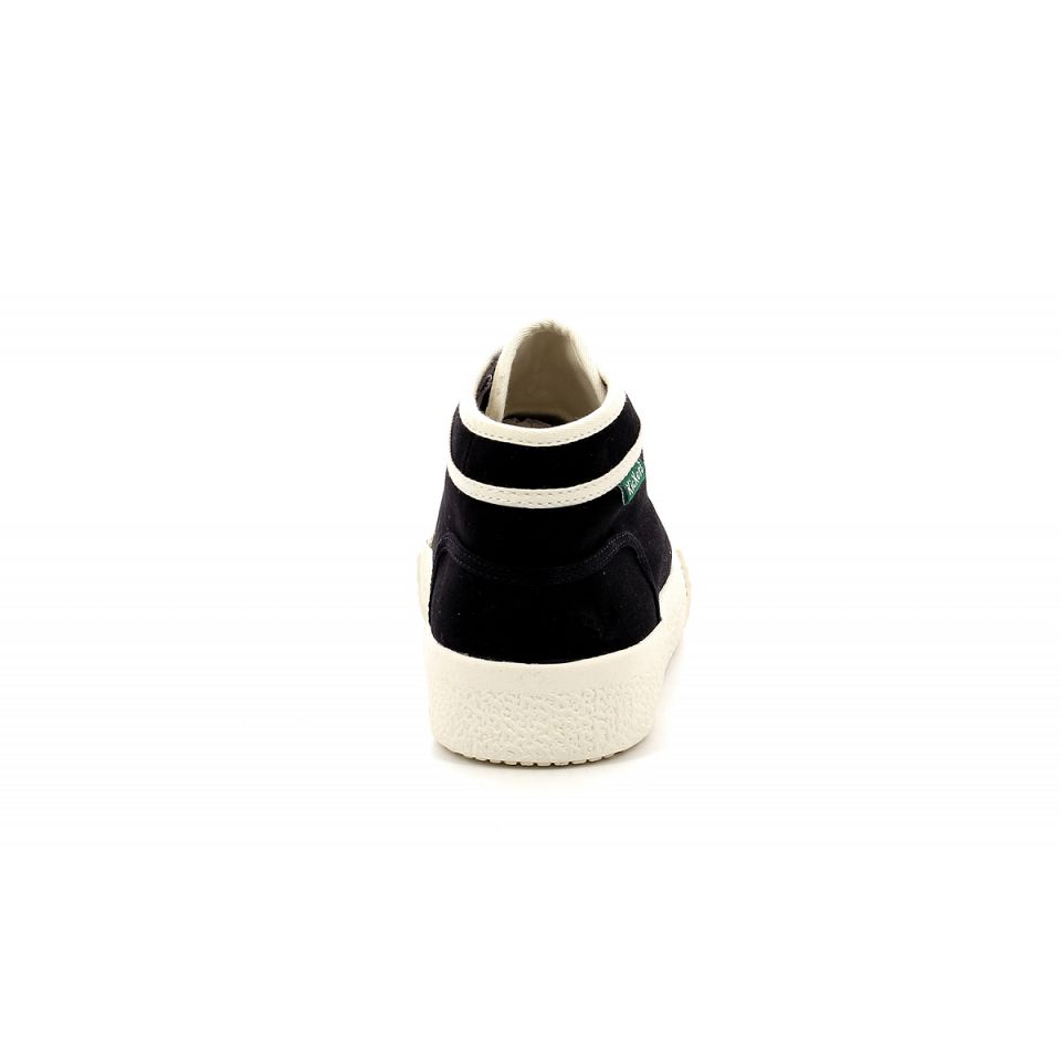 Kickers Arveiler Sneakers Dam Black/White | 64102-UBRH