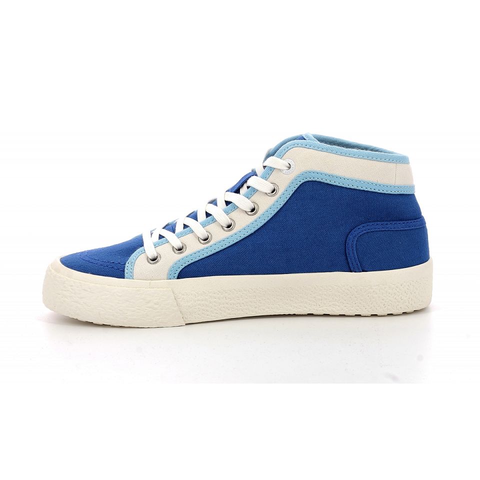 Kickers Arveiler Sneakers Dam Blue/White | 98257-EUQY