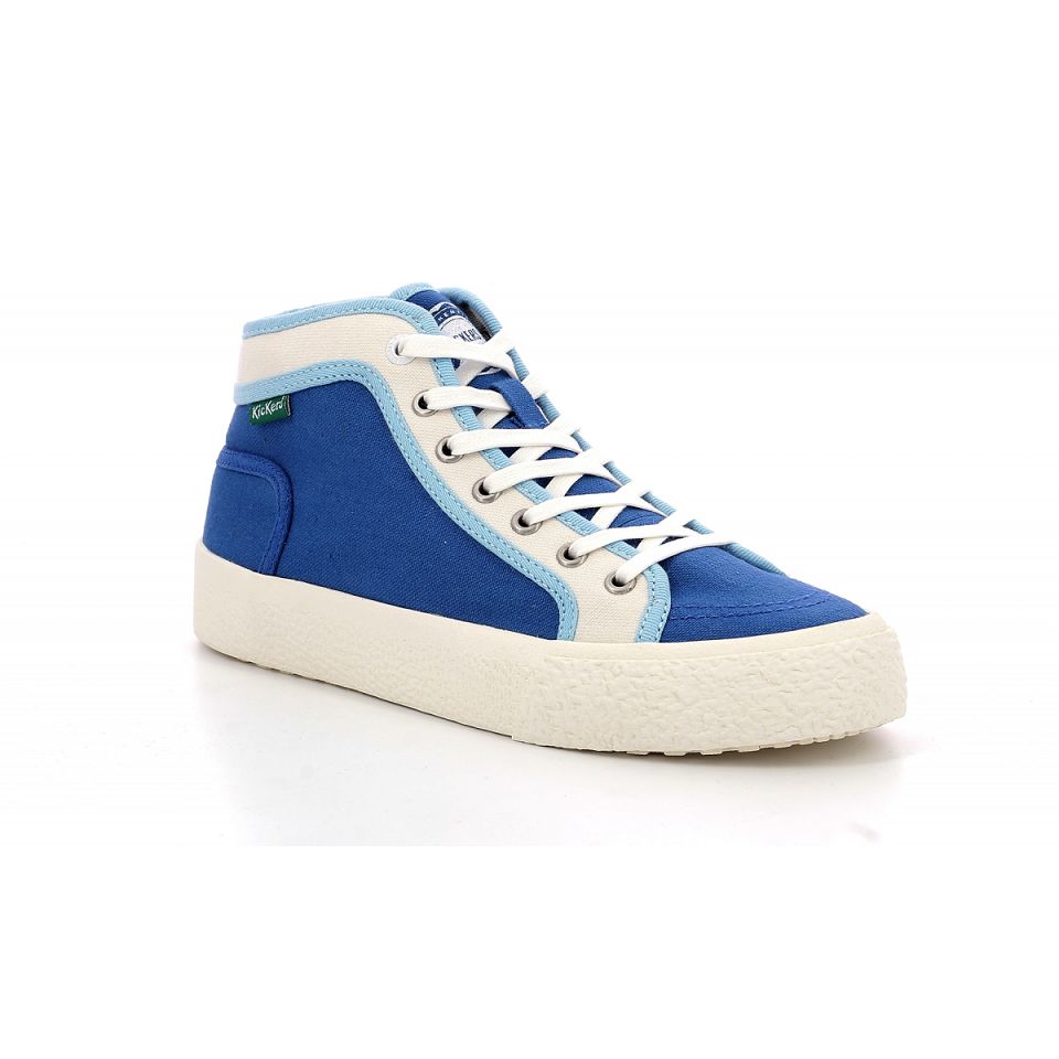 Kickers Arveiler Sneakers Dam Blue/White | 98257-EUQY