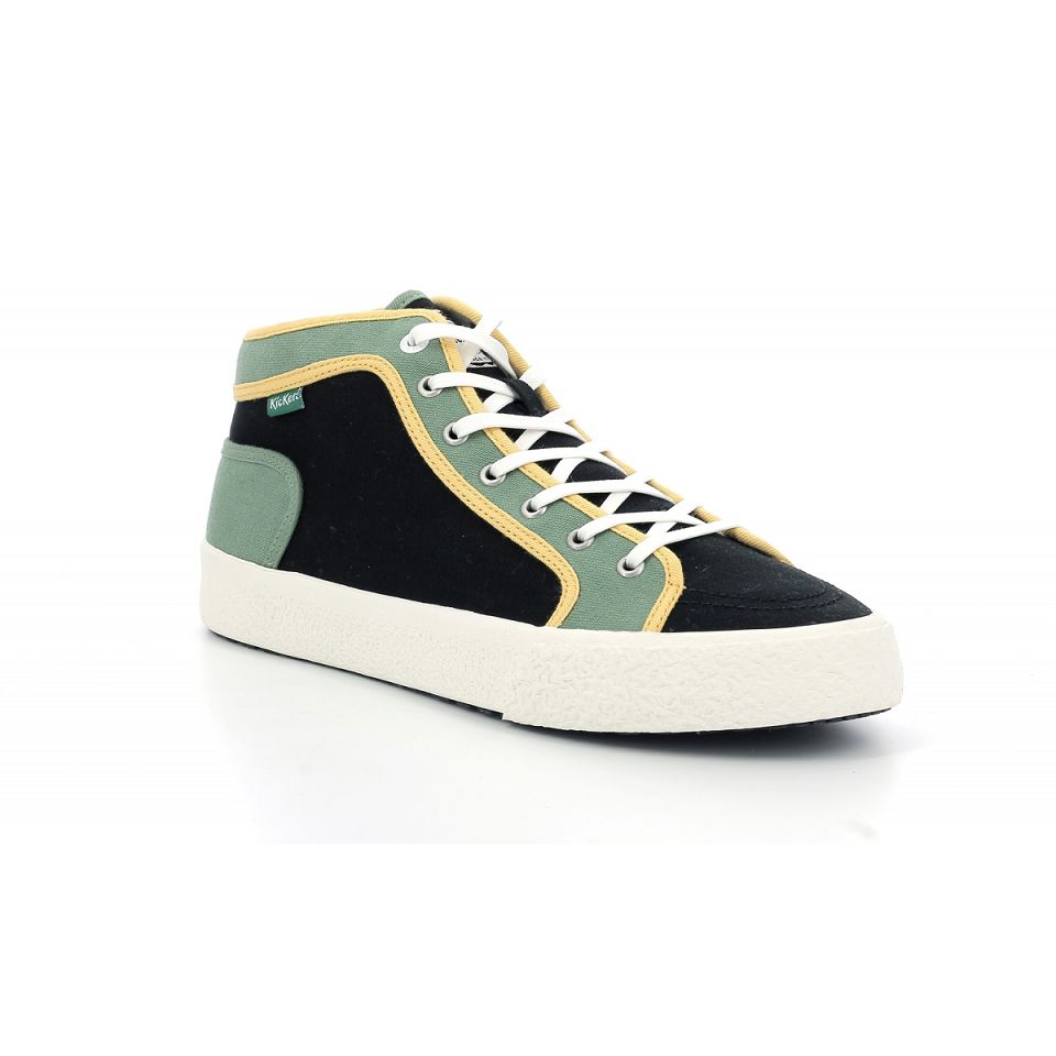 Kickers Arveiler Sneakers Herr Black/green | 16438-XZPW