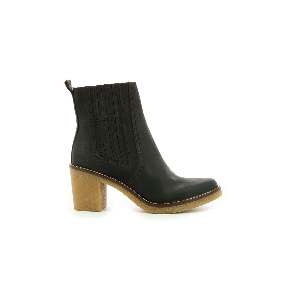 Kickers Averny Stövlar Dam Mörkbruna | 45890-QOEB