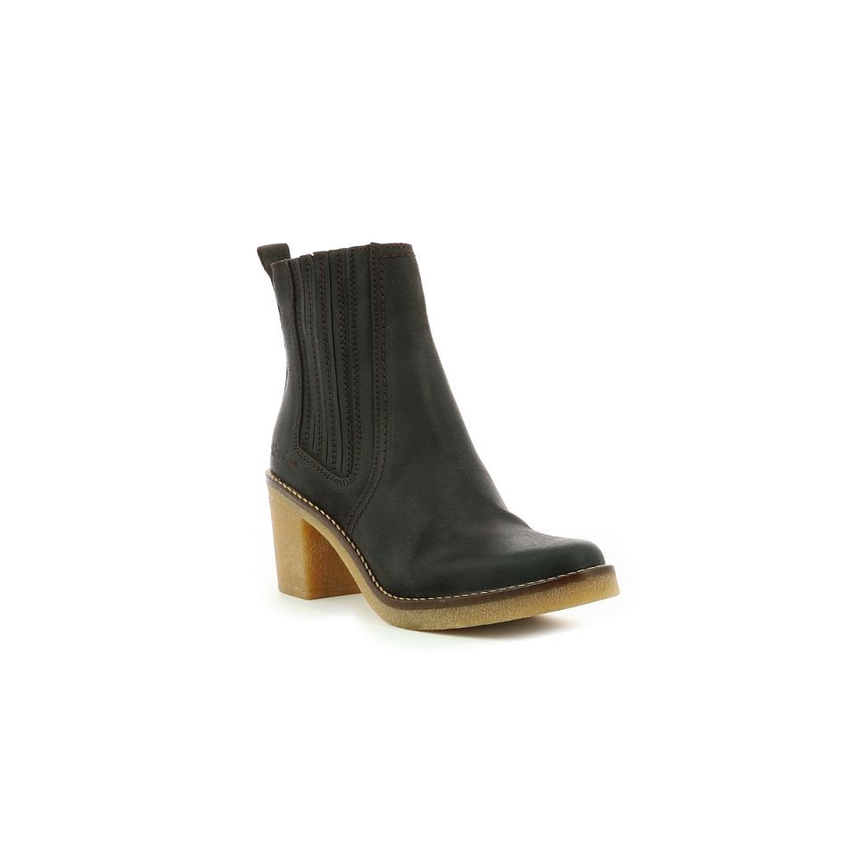 Kickers Averny Stövlar Dam Mörkbruna | 45890-QOEB