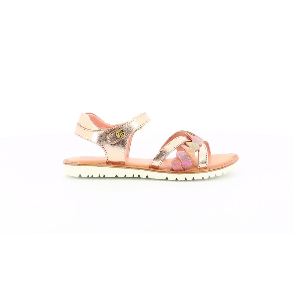 Kickers Betty Sandaler Tjej Rosa | 93842-KPJT