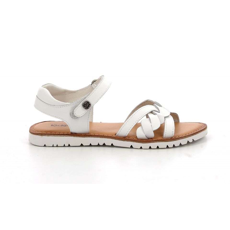 Kickers Betty Sandaler Tjej Vita | 29471-ZPGM