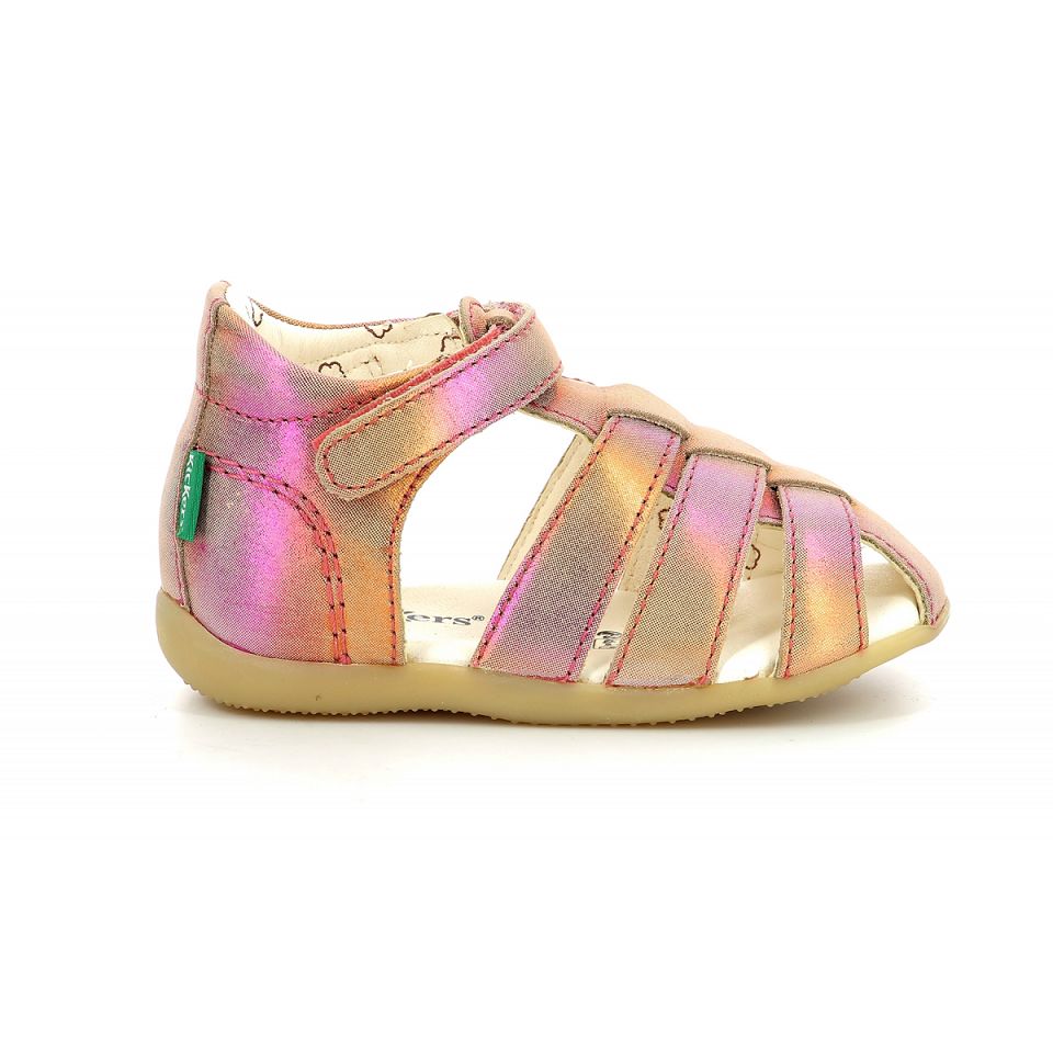 Kickers Bigflo-2 Sandaler Tjej Rosa | 29635-STED