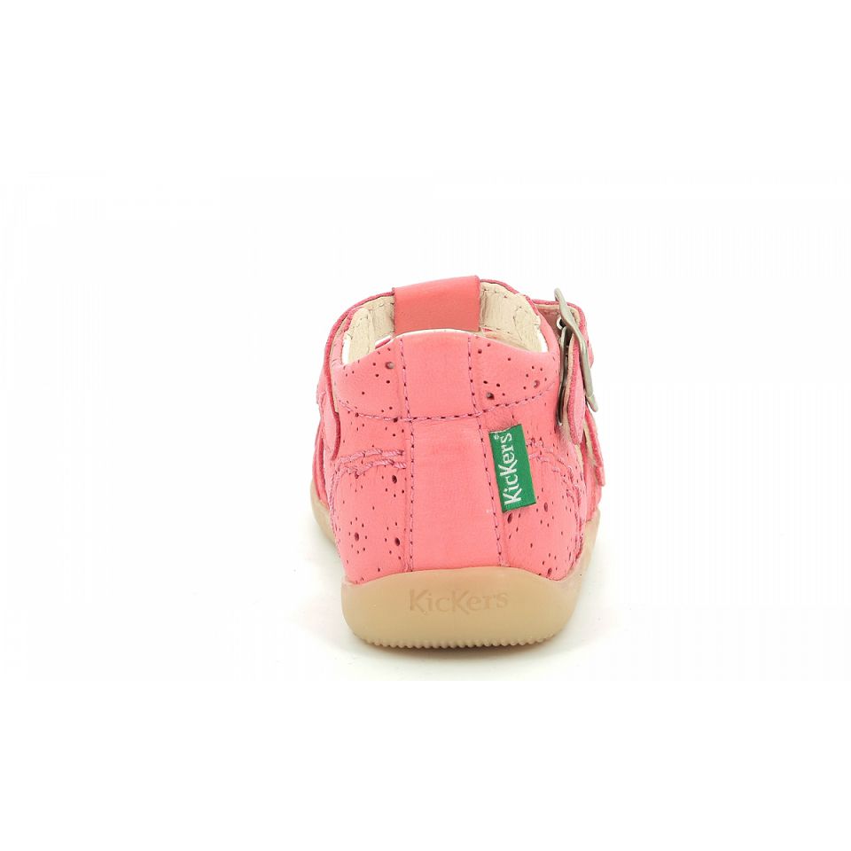 Kickers Bigfor Sandaler Tjej Rosa | 89064-QWTV