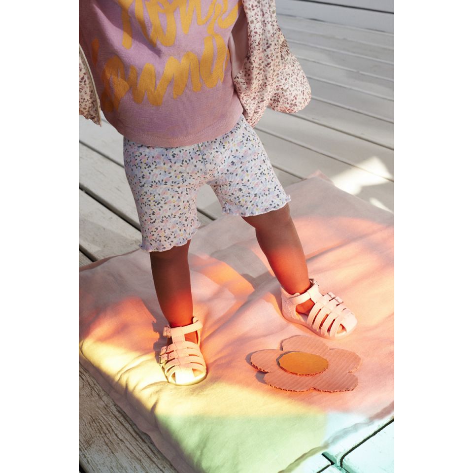 Kickers Bigfor Sandaler Tjej Vita | 93874-MJVH