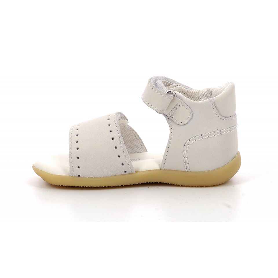 Kickers Bigkratch Sandaler Tjej Vita | 98674-BYIH
